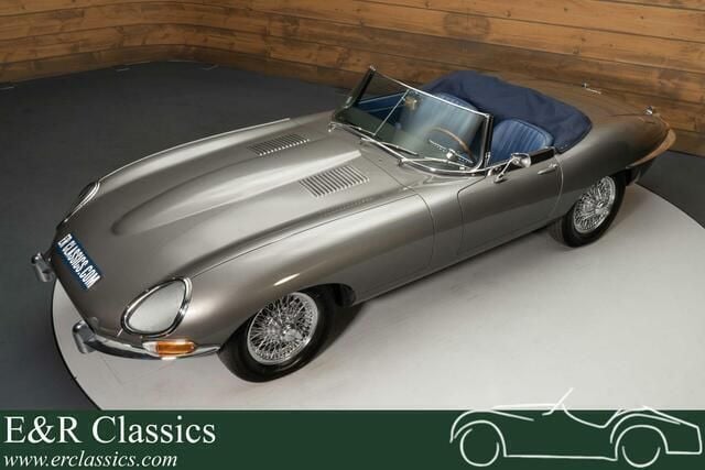 Grijs Gebruikt 1965 Jaguar E-Type S Cabriolet | € 199.950 - Afbeelding 1/4