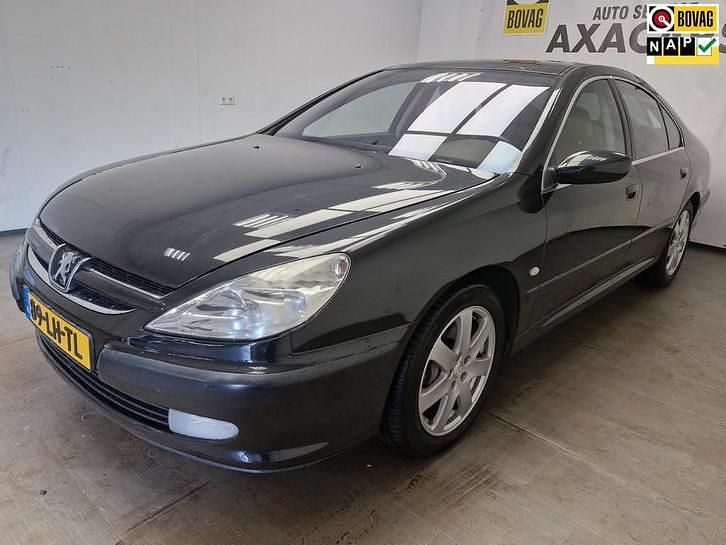 Zwart Occasion 2003 Peugeot 607 Sedan | € 3.495 (Eerlijke prijs) - Afbeelding 1/4