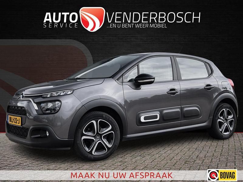 Grijs Gebruikt 2022 Citroën C3 Business Class Hatchback | € 13.485 (Eerlijke prijs) - Afbeelding 1/4