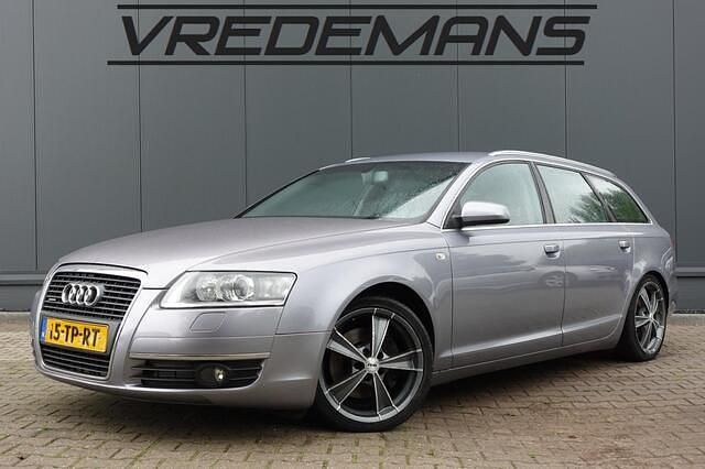 Grijs, metallic lak Gebruikt 2007 Audi A6 Business Stationwagen | € 1.950 (Eerlijke prijs) - Afbeelding 1/4