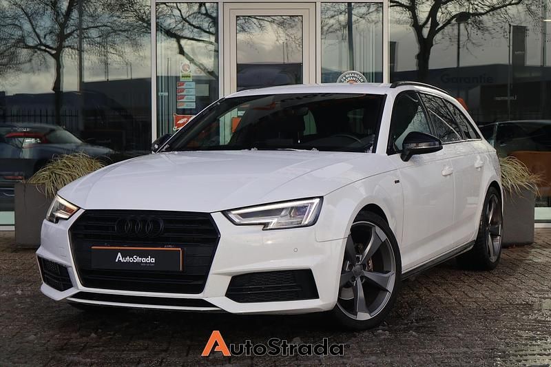 Wit Occasion 2020 Audi A4 S-Line Stationwagen | € 18.700 (Eerlijke prijs) - Afbeelding 1/4