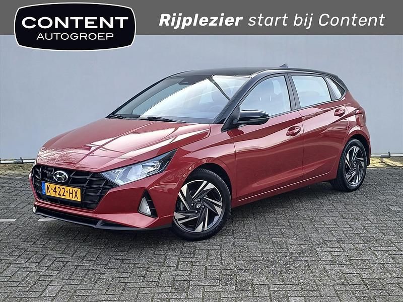 Rood Occasion 2021 Hyundai i20 Comfort Hatchback | € 15.940 (Eerlijke prijs) - Afbeelding 1/4