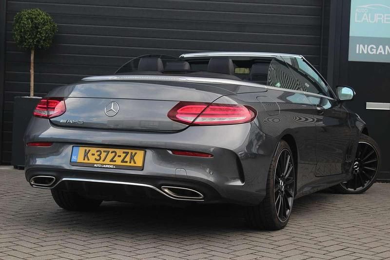 Occasion Mercedes C200 AMG line 184 PK (135 kW) 2019 Grijs Cabriolet