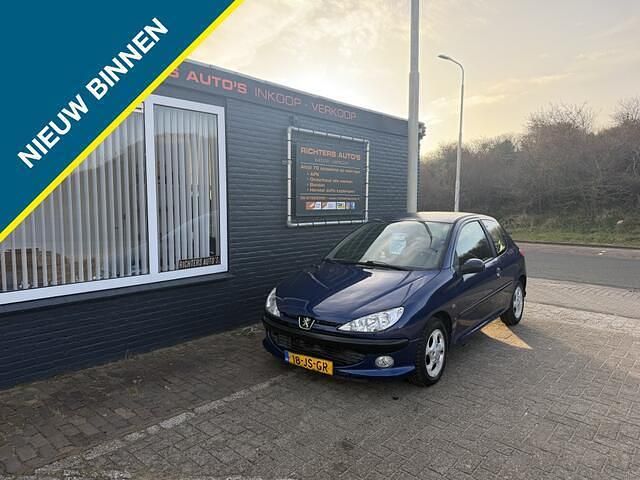 Occasion Peugeot 206 Premium 75 PK (55 kW) 2002 Blauw (metallic) Hatchback