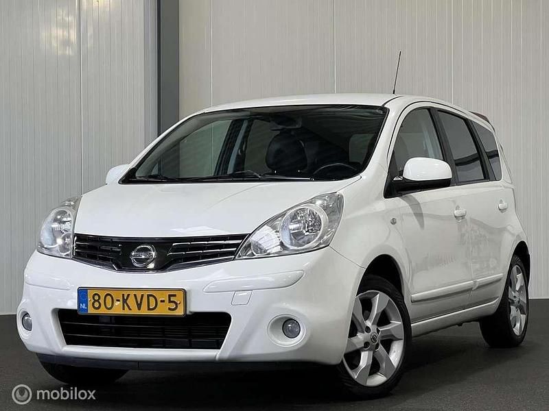 Wit Gebruikt 2010 Nissan Note Acenta MPV | € 5.745 (Iets duurder) - Afbeelding 1/3