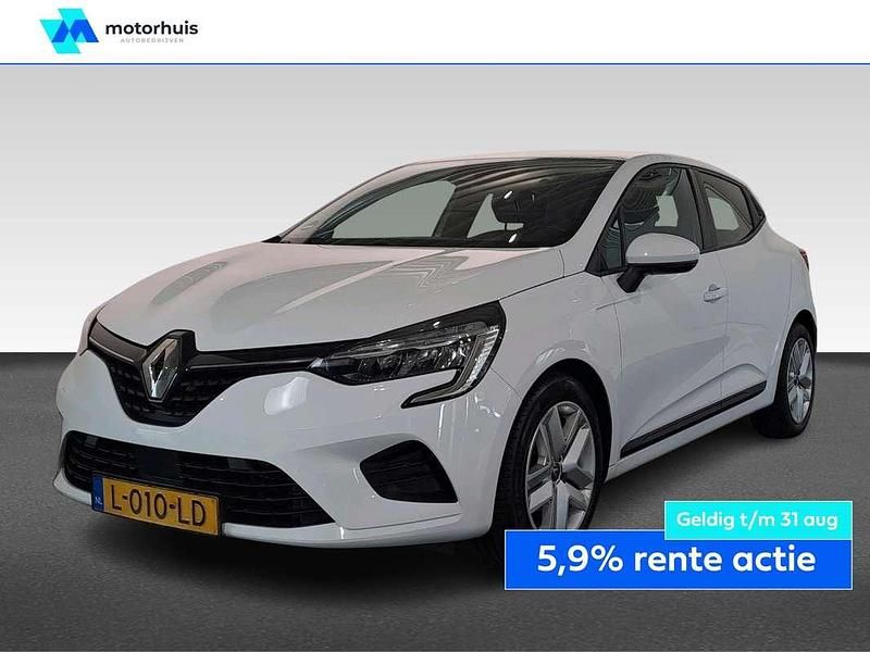 Wit Gebruikt 2021 Renault Clio V Zen Hatchback | € 11.945 (Goede deal) - Afbeelding 1/4