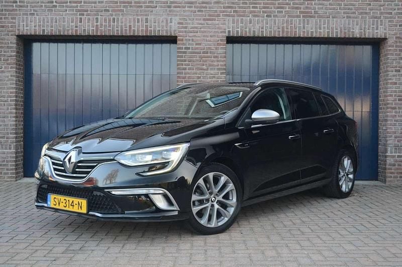 Zwart Occasion 2018 Renault Mégane GT Line GT-Line Stationwagen | € 10.450 (Eerlijke prijs) - Afbeelding 1/4