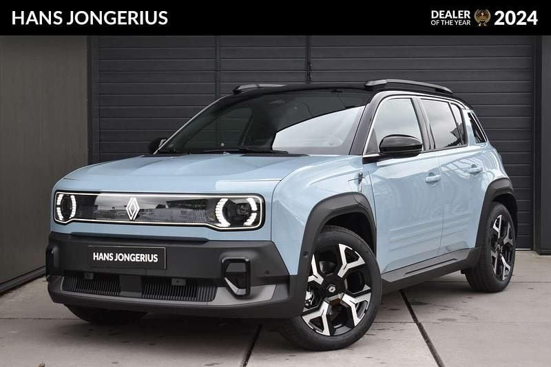 Blauw Nieuw 2025 Renault 4 E-Tech Techno SUV | € 36.364 - Afbeelding 1/4