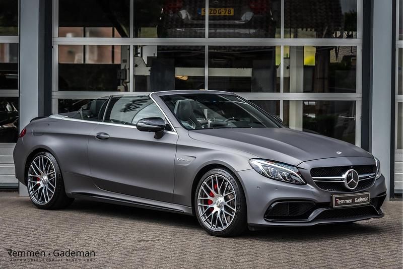 Grijs (mat) Occasion 2017 Mercedes S63 AMG AMG Cabriolet | € 78.875 - Afbeelding 1/4