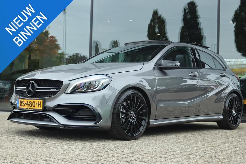 Grijs Gebruikt 2017 Mercedes A45 AMG AMG Hatchback | € 30.950 (Super prijs) - Afbeelding 1/4