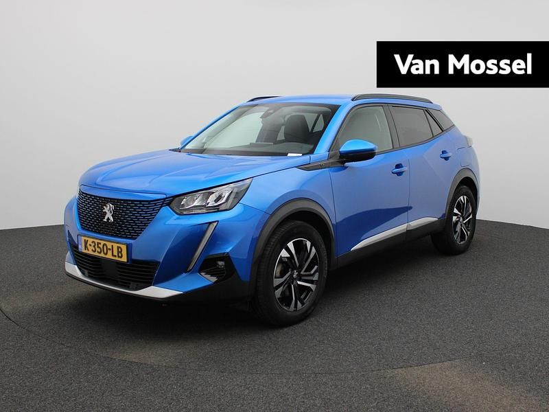 Blauw Occasion 2020 Peugeot e-2008 Allure SUV | € 16.900 (Eerlijke prijs) - Afbeelding 1/4