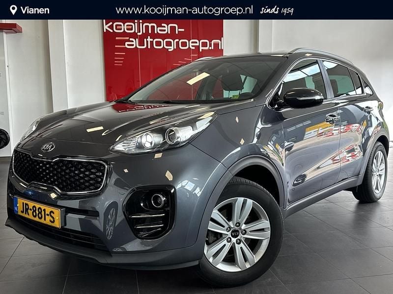 Grijs Gebruikt 2016 Kia Sportage First Edition SUV | € 13.950 (Eerlijke prijs) - Afbeelding 1/4
