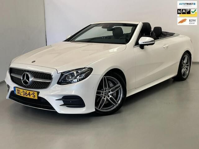 Wit Gebruikt 2018 Mercedes E200 AMG Cabriolet | € 37.750 (Eerlijke prijs) - Afbeelding 1/4
