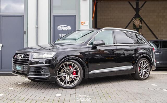 Zwart Gebruikt 2016 Audi Q7 Premium SUV | € 32.950 (Iets duurder) - Afbeelding 1/4