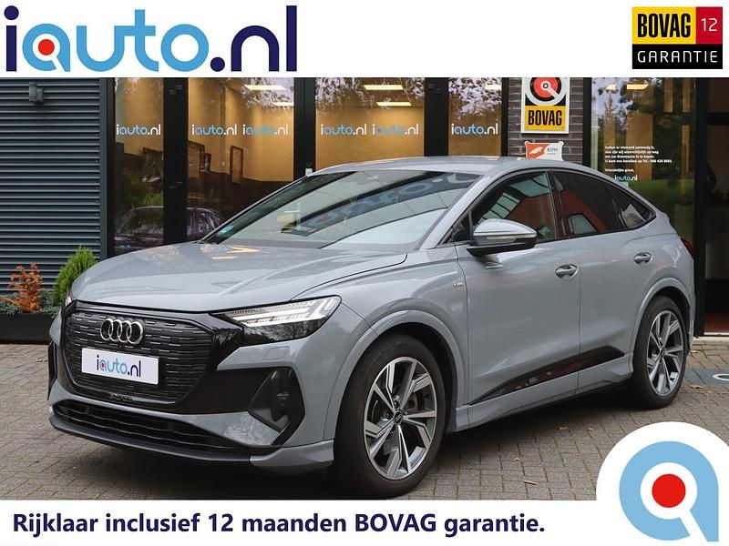 Grijs Gebruikt 2022 Audi Q4 e-tron S-Line SUV | € 37.745 - Afbeelding 1/4