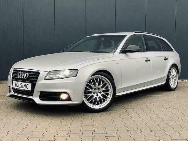 Grijs Gebruikt 2009 Audi A4 S-Line Stationwagen | € 8.749 (Eerlijke prijs) - Afbeelding 1/4