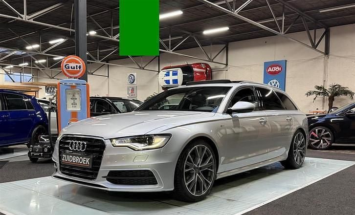 Zilver Occasion 2012 Audi A6 Stationwagen | € 12.999 (Eerlijke prijs) - Afbeelding 1/4