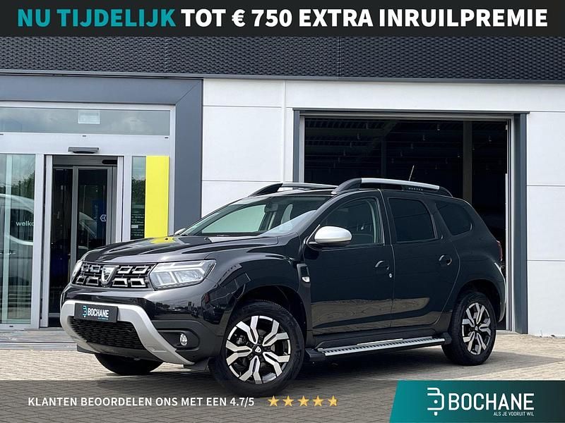 Zwart Gebruikt 2022 Dacia Duster Prestige SUV | € 20.450 (Eerlijke prijs) - Afbeelding 1/4