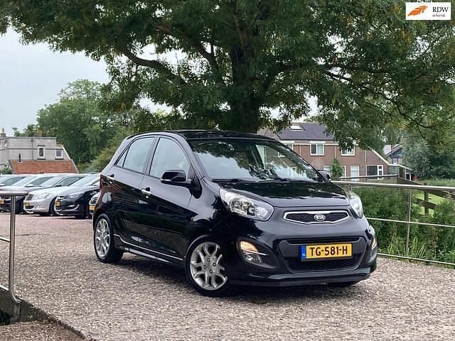 Zwart Gebruikt 2013 Kia Picanto Hatchback | € 5.975 (Goede deal) - Afbeelding 1/4