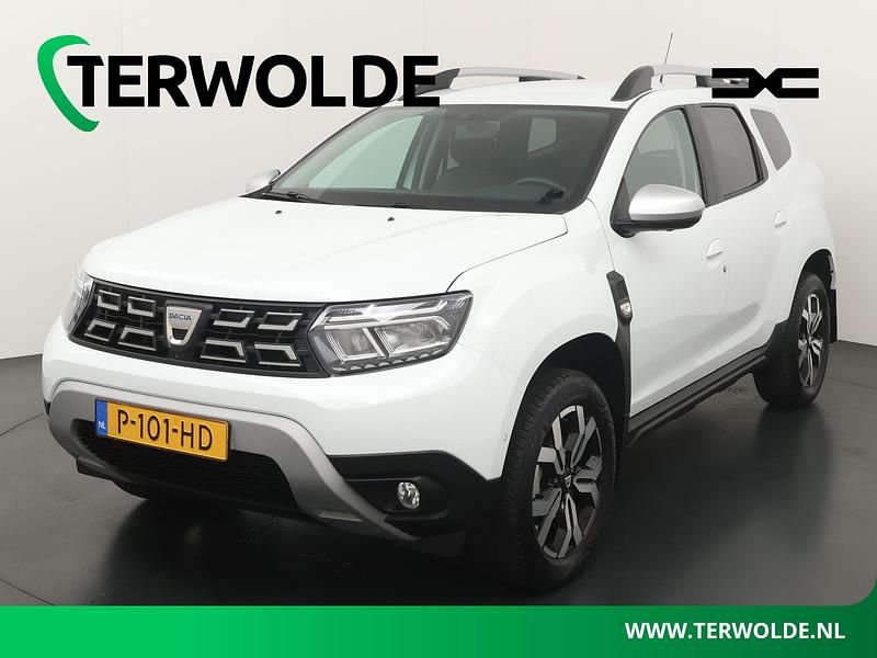 Wit Gebruikt 2022 Dacia Duster Prestige SUV | € 18.795 (Eerlijke prijs) - Afbeelding 1/4