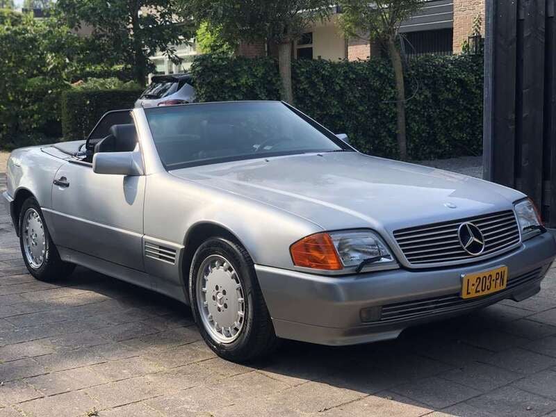 Zilver Gebruikt 1994 Mercedes SL500 Cabriolet | € 17.499 - Afbeelding 1/4