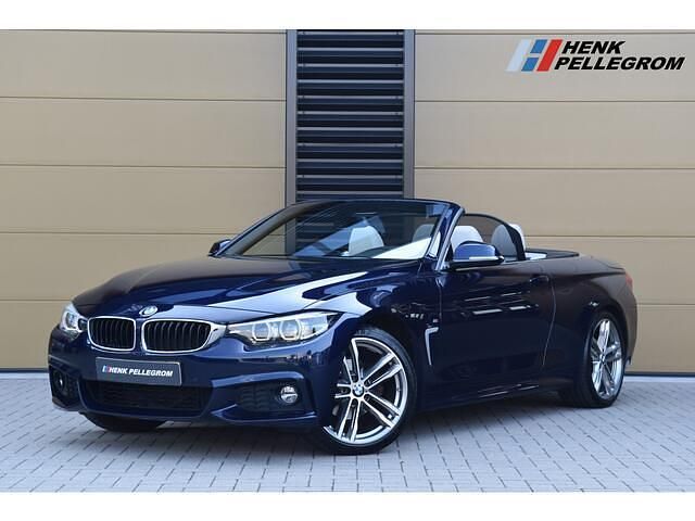 Blauw, metallic lak Gebruikt 2017 BMW 420 Executive Cabriolet | € 29.950 (Iets duurder) - Afbeelding 1/4