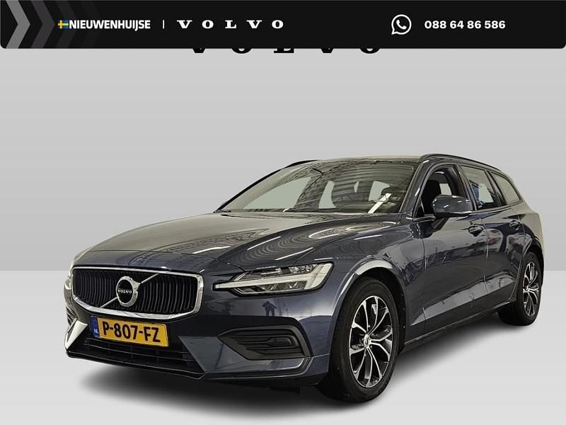 Blauw Occasion 2022 Volvo V60 Stationwagen | € 27.899 (Super prijs) - Afbeelding 1/4