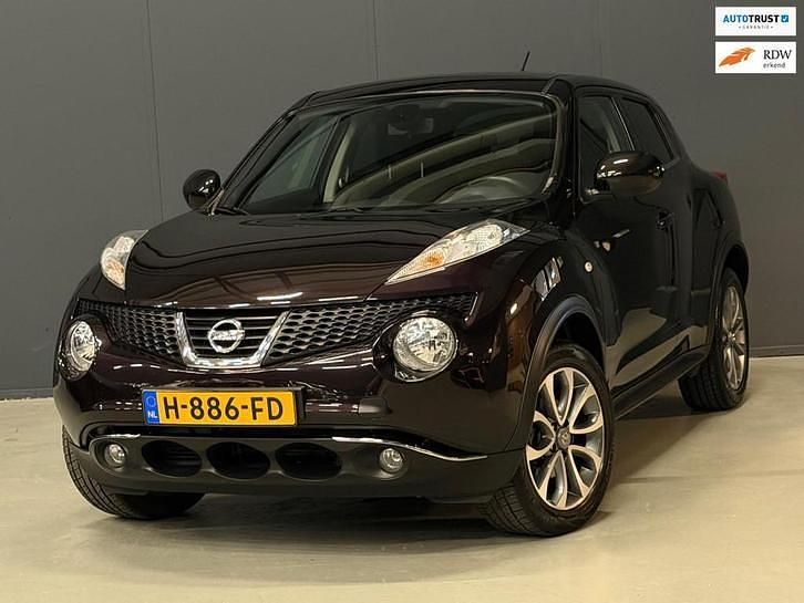 Paars Gebruikt 2014 Nissan Juke SUV | € 9.950 (Eerlijke prijs) - Afbeelding 1/4