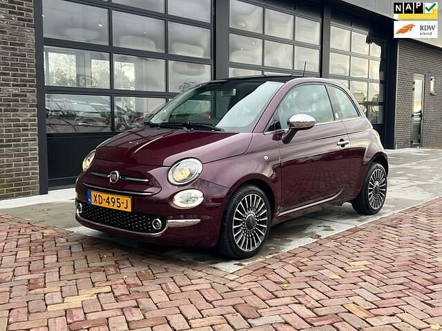 Rood Gebruikt 2018 Fiat 500 Collezione Hatchback | € 9.450 (Eerlijke prijs) - Afbeelding 1/4