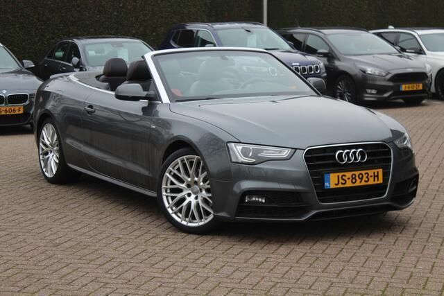 Grijs Gebruikt 2016 Audi A5 Cabriolet Sport Cabriolet | € 21.950 (Eerlijke prijs) - Afbeelding 1/4