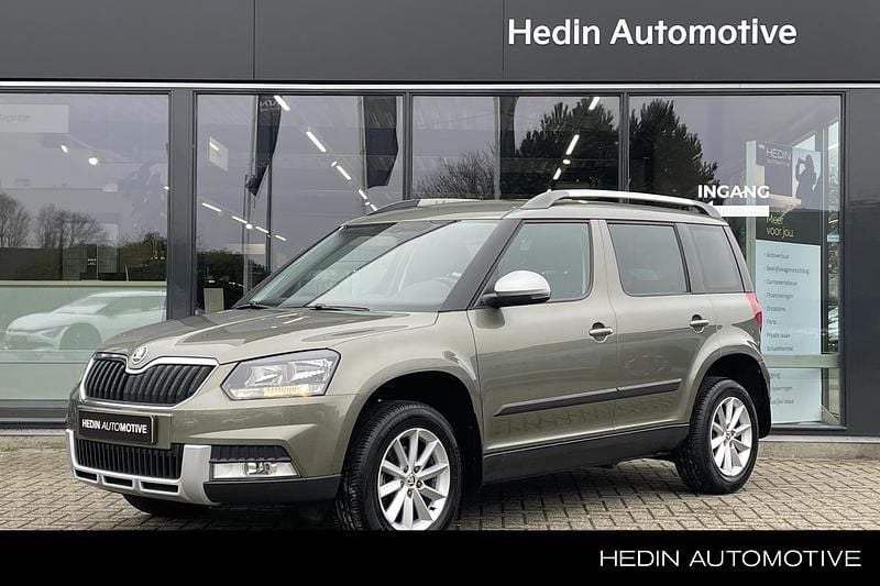 Groen (metallic) Occasion 2014 Skoda Yeti Outdoor Ambition SUV | € 11.945 (Eerlijke prijs) - Afbeelding 1/3