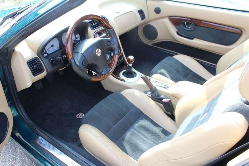 Occasion MG TF 136 PK (100 kW) 2004 Groen, metallic lak Cabriolet