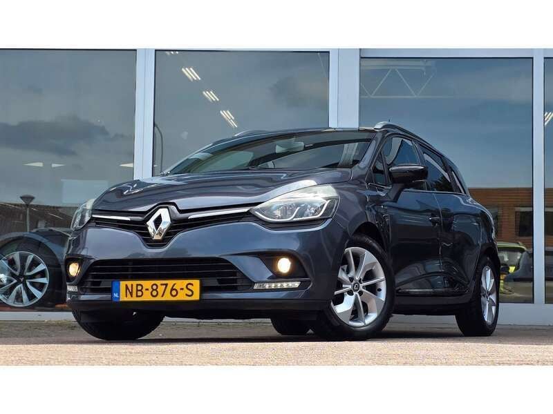 Grijs Gebruikt 2017 Renault Clio GrandTour LIMITED Stationwagen | € 8.944 (Goede deal) - Afbeelding 1/3