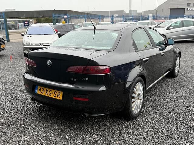 Occasion Alfa Romeo 159 Distinctive 185 PK (136 kW) 2007 Zwart Sedan