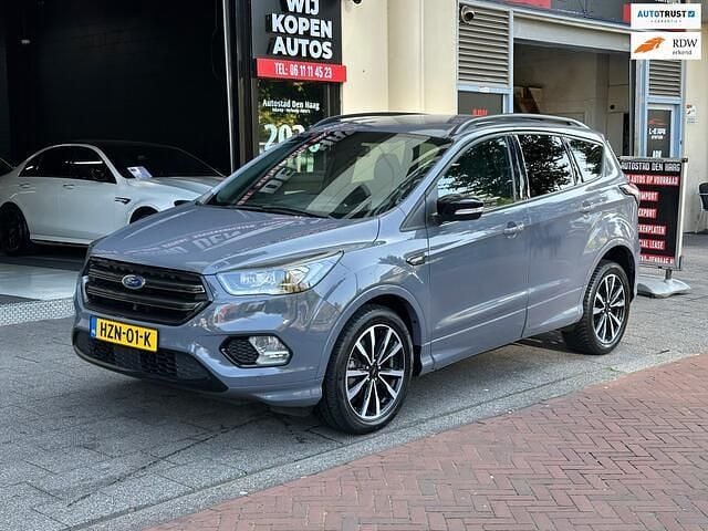 Grijs Gebruikt 2019 Ford Kuga Vignale SUV | € 20.950 (Eerlijke prijs) - Afbeelding 1/4