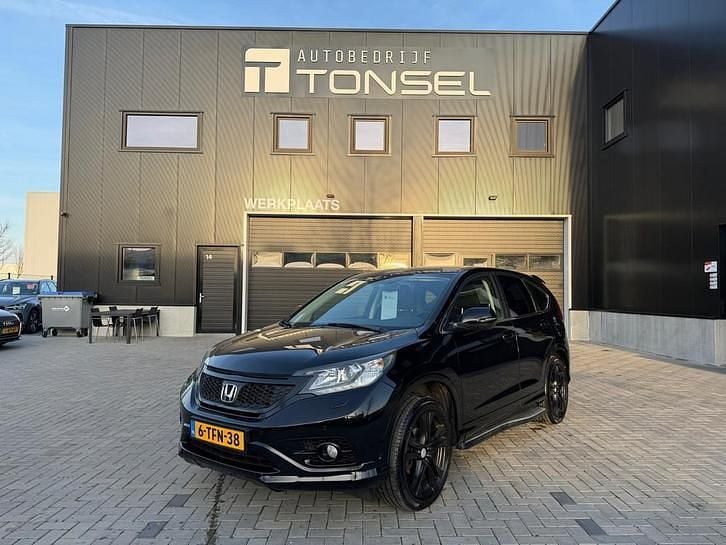Zwart Occasion 2014 Honda CR-V Elegance SUV | € 9.950 (Goede deal) - Afbeelding 1/4