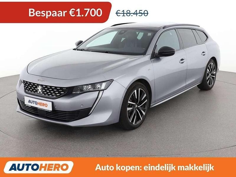Grijs Occasion 2021 Peugeot 508 GT Stationwagen | € 16.949 (Goede deal) - Afbeelding 1/3