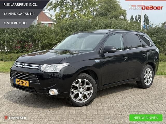 Zwart Gebruikt 2013 Mitsubishi Outlander Instyle SUV | € 14.945 (Iets duurder) - Afbeelding 1/4
