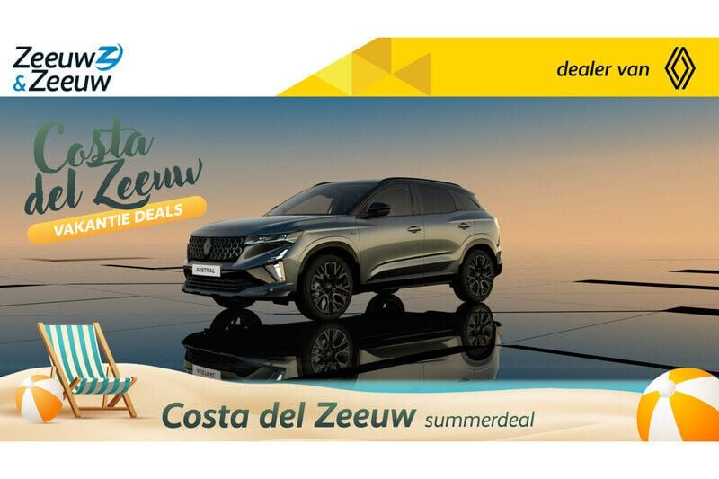 Twotone gris schiste satin / noir etoile (donker grijs) Nieuw 2025 Renault Austral Iconic Esprit Alpine SUV | € 53.851 - Afbeelding 1/4