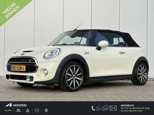 Wit Gebruikt 2016 Mini Cooper S Cabriolet Business Cabriolet | € 21.935 (Eerlijke prijs) - Afbeelding 1/4