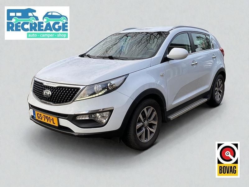 Wit Occasion 2015 Kia Sportage Comfort SUV | € 10.500 (Super prijs) - Afbeelding 1/4
