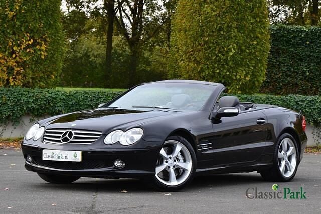 Occasion Mercedes SL600 500 PK (367 kW) 2004 Zwart (metallic) Cabriolet