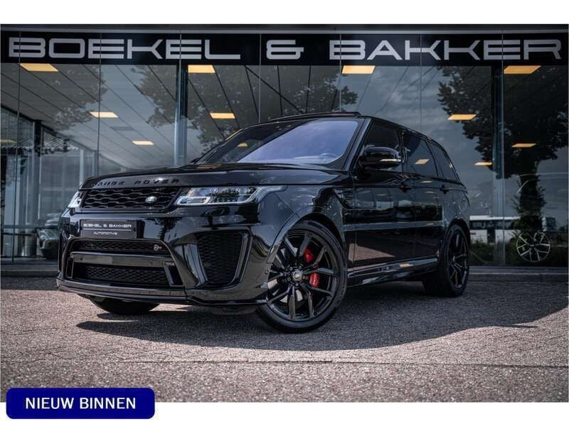 Zwart Gebruikt 2018 Land Rover Range Rover Sport SVR SUV | € 74.950 (Eerlijke prijs) - Afbeelding 1/4