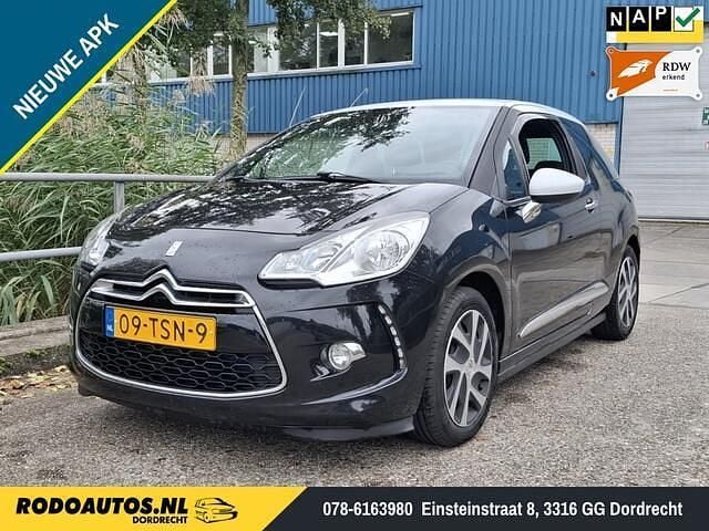 Zwart Gebruikt 2012 Citroën DS3 So Chic Hatchback | € 3.999 (Eerlijke prijs) - Afbeelding 1/4