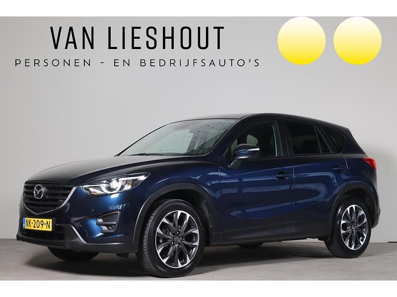 Blauw Gebruikt 2017 Mazda CX-5 SUV | € 18.650 (Eerlijke prijs) - Afbeelding 1/4