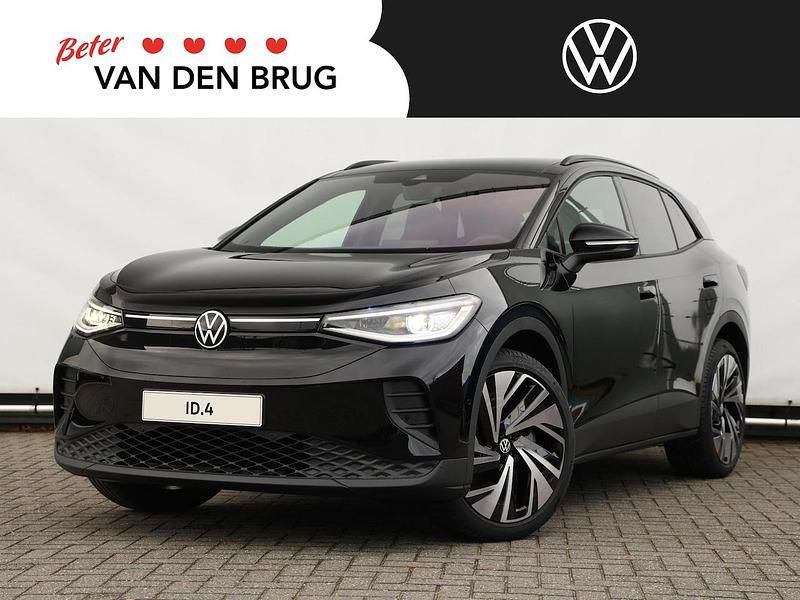 Zwart Nieuw 2025 VW ID.4 Pro SUV | € 48.900 (Duur) - Afbeelding 1/4