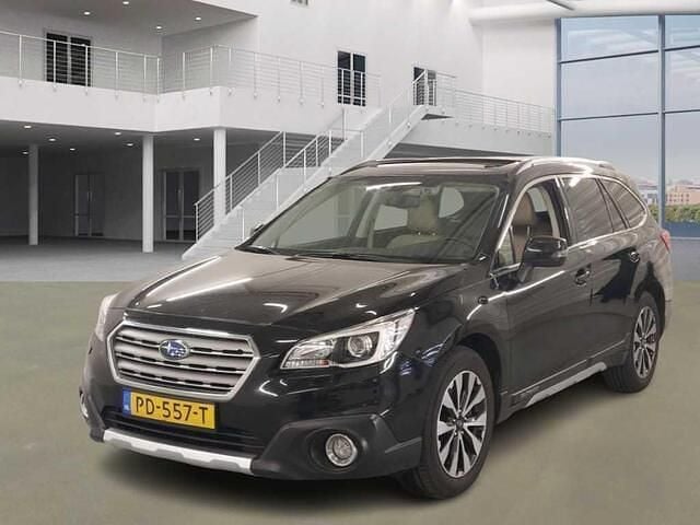 Zwart Gebruikt 2016 Subaru Outback Premium SUV | € 10.950 (Eerlijke prijs) - Afbeelding 1/4
