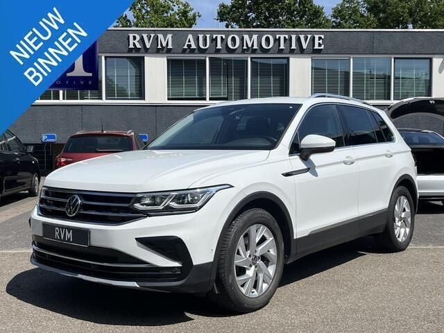 Wit Gebruikt 2021 VW Tiguan Business SUV | € 30.899 (Super prijs) - Afbeelding 1/4