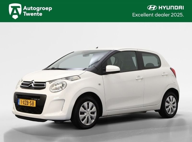 Wit Gebruikt 2014 Citroën C1 Feel Hatchback | € 6.845 (Goede deal) - Afbeelding 1/4