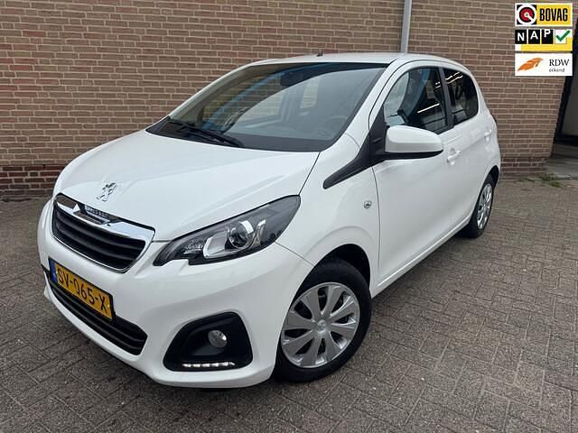 Wit Gebruikt 2018 Peugeot 108 Active Hatchback | € 9.250 (Eerlijke prijs) - Afbeelding 1/4